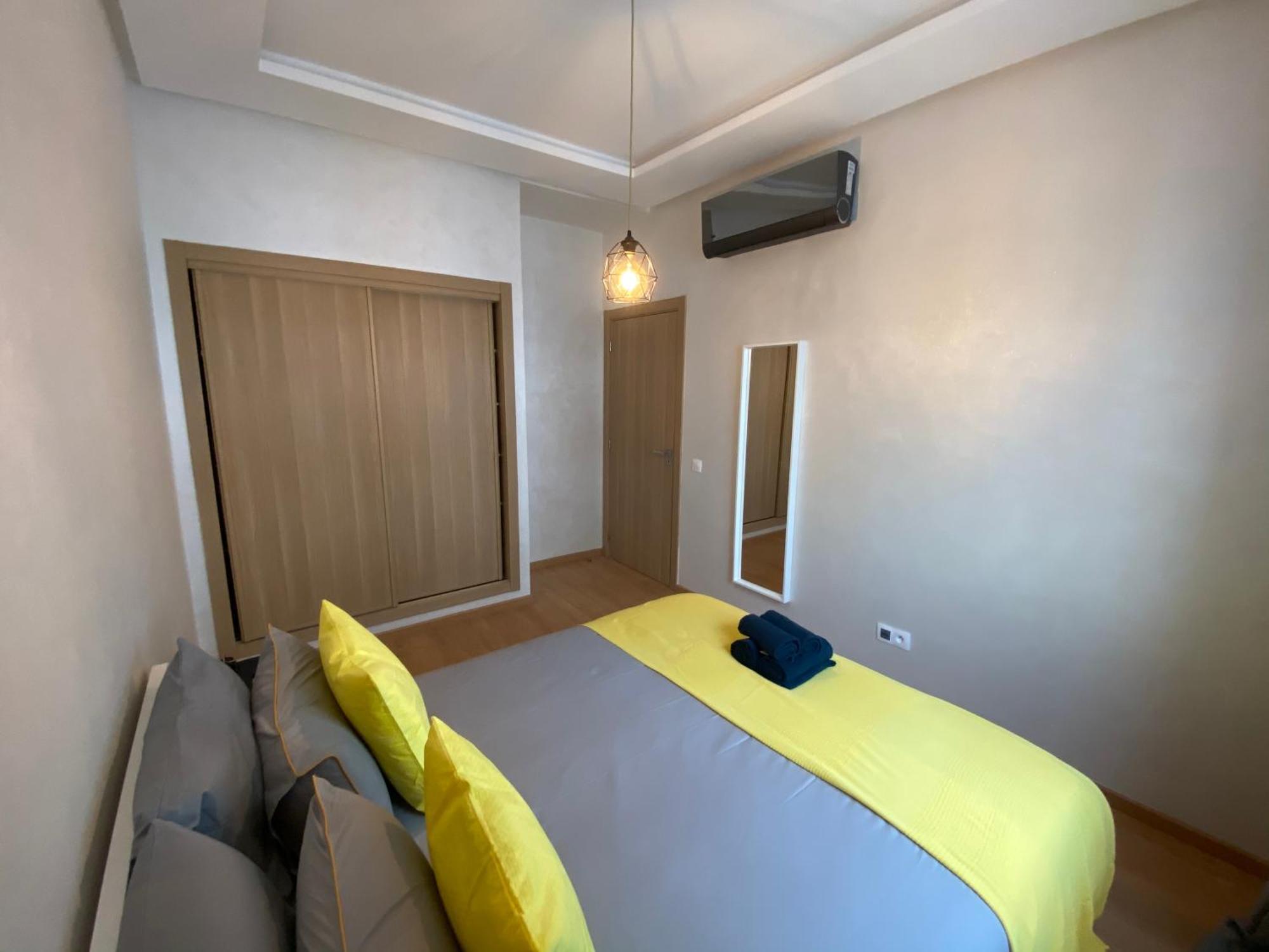 Appartement Pres De Novotel Face Au Parc Welcome Stay 모하메디아 외부 사진