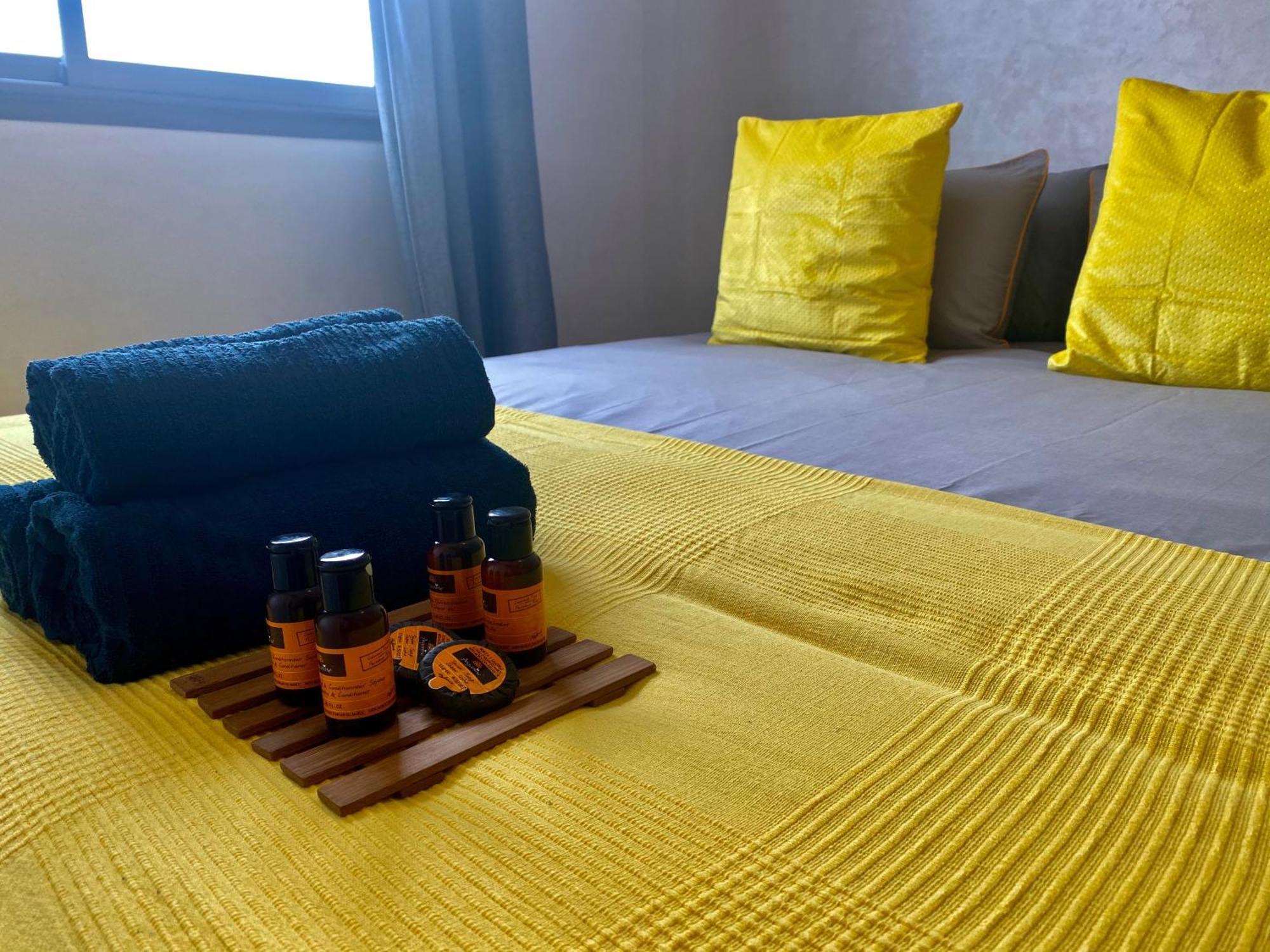 Appartement Pres De Novotel Face Au Parc Welcome Stay 모하메디아 외부 사진