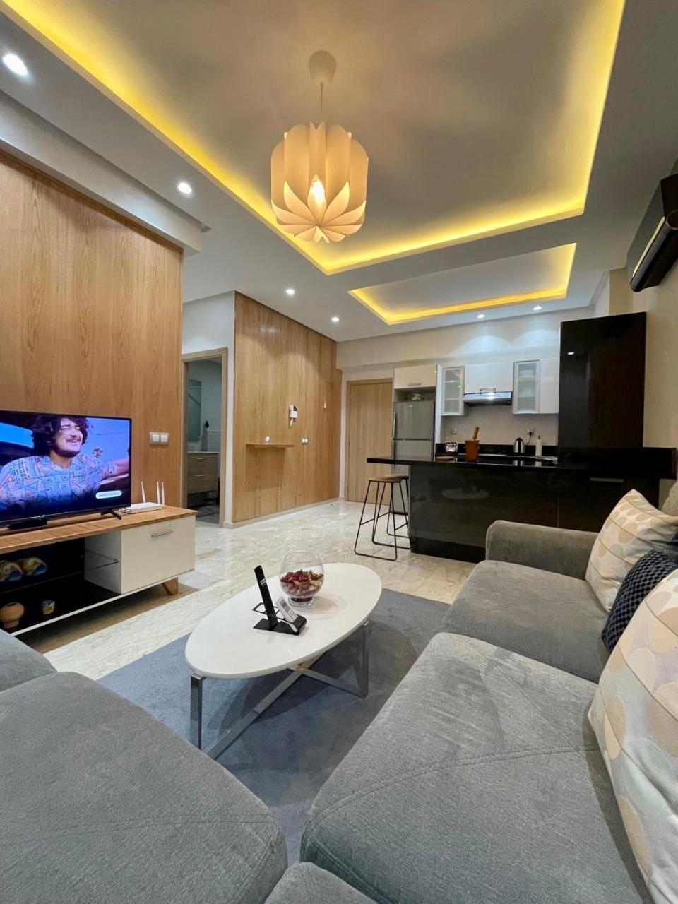 Appartement Pres De Novotel Face Au Parc Welcome Stay 모하메디아 외부 사진