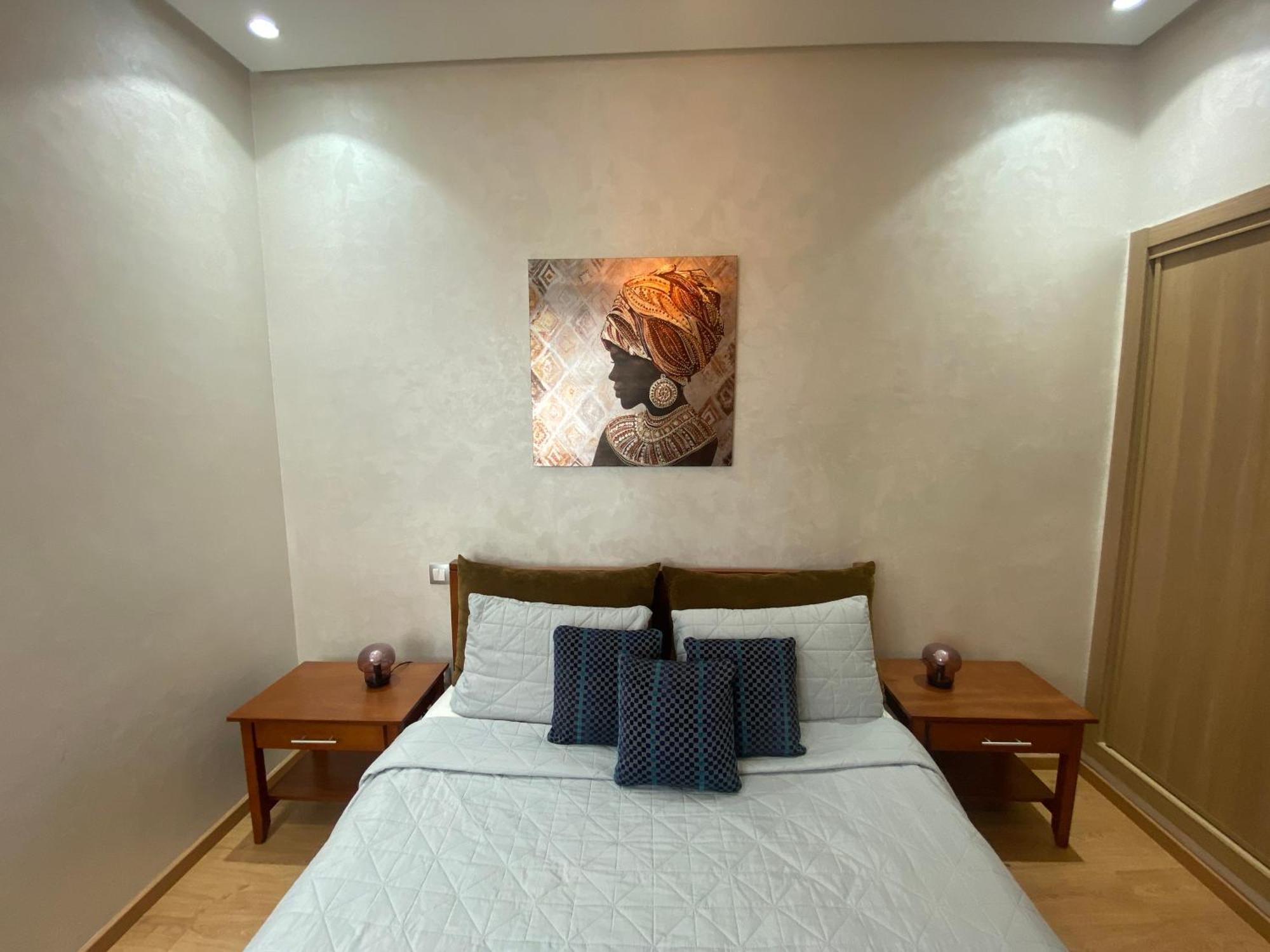 Appartement Pres De Novotel Face Au Parc Welcome Stay 모하메디아 외부 사진