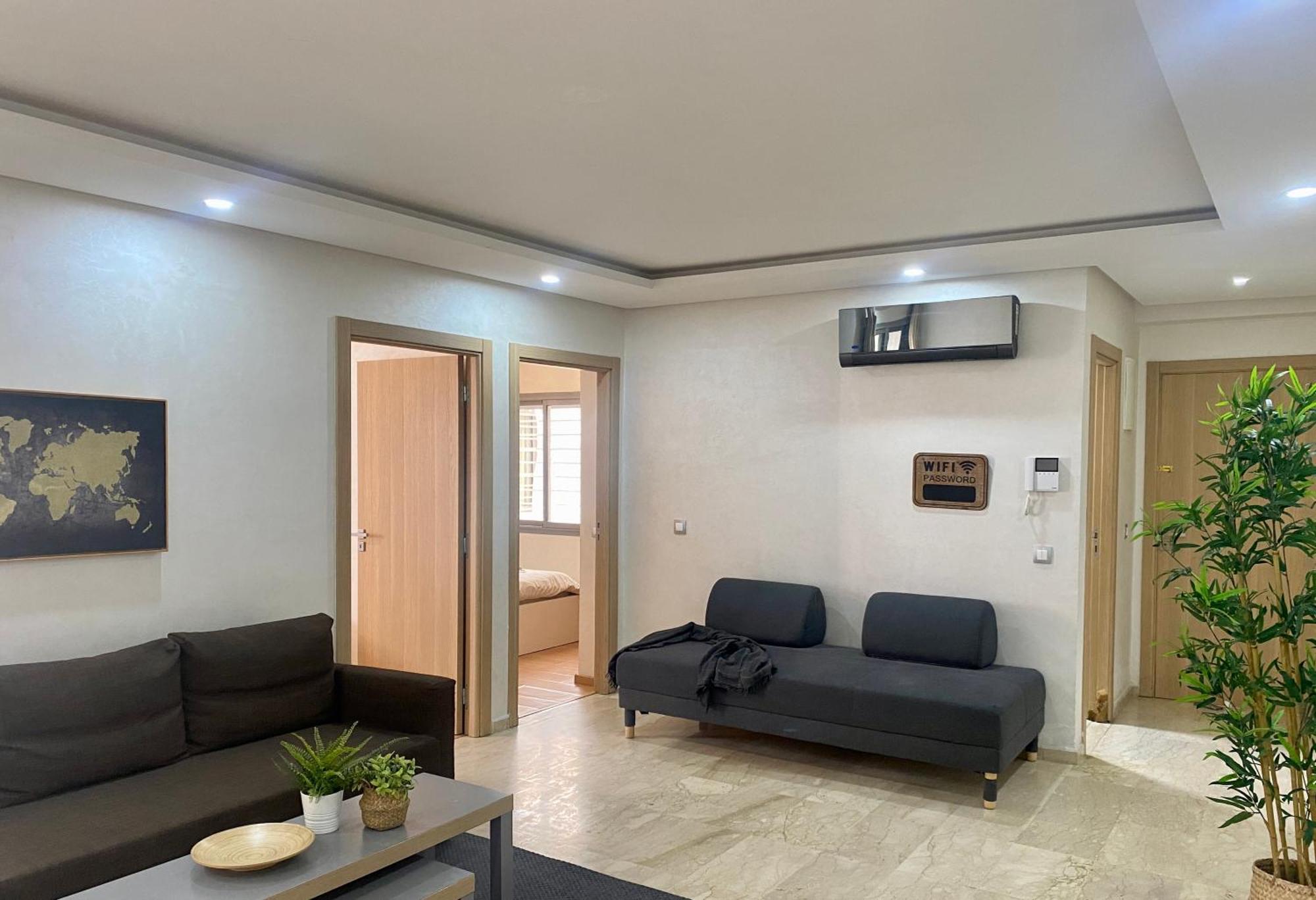 Appartement Pres De Novotel Face Au Parc Welcome Stay 모하메디아 외부 사진