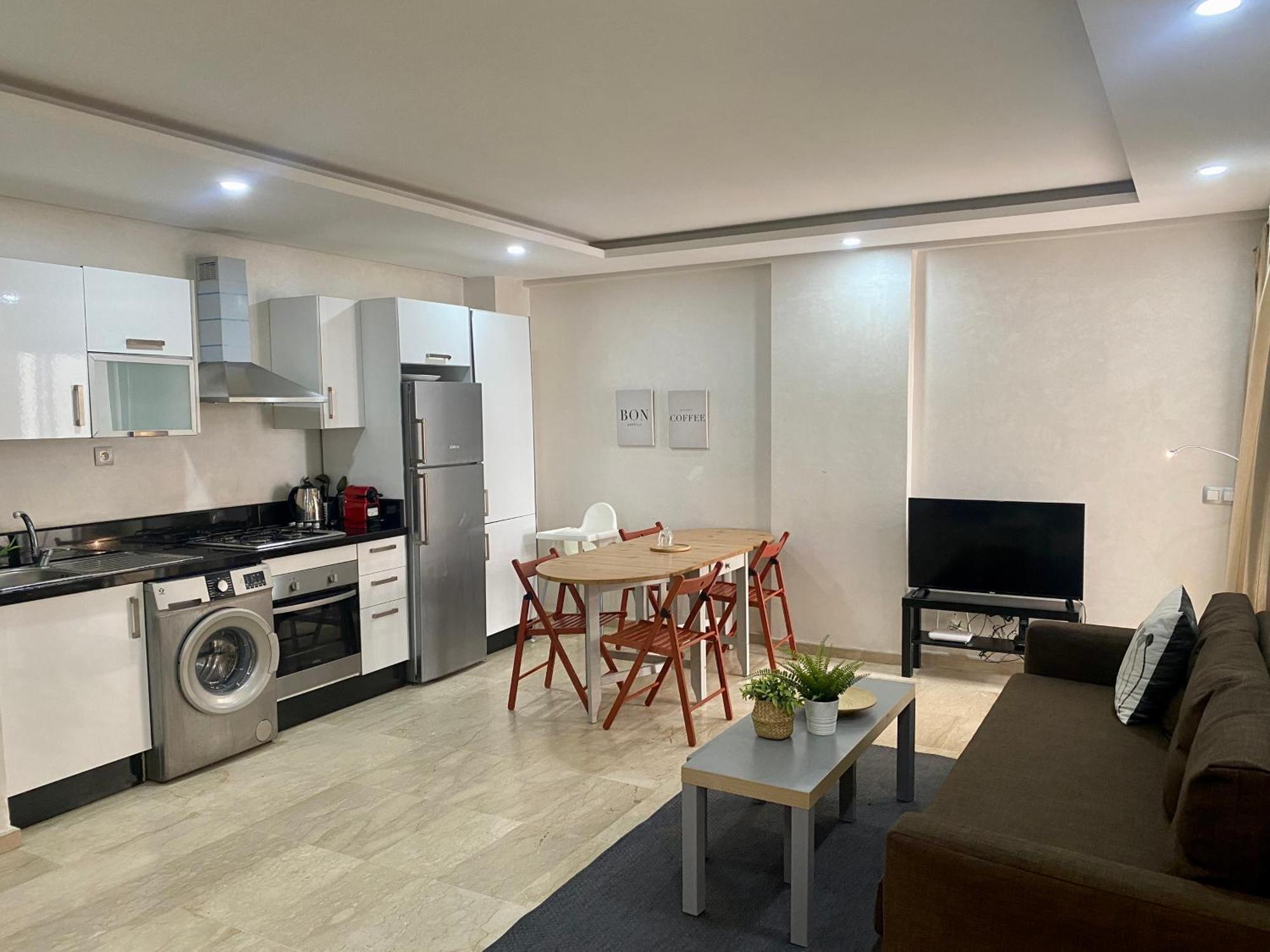 Appartement Pres De Novotel Face Au Parc Welcome Stay 모하메디아 외부 사진